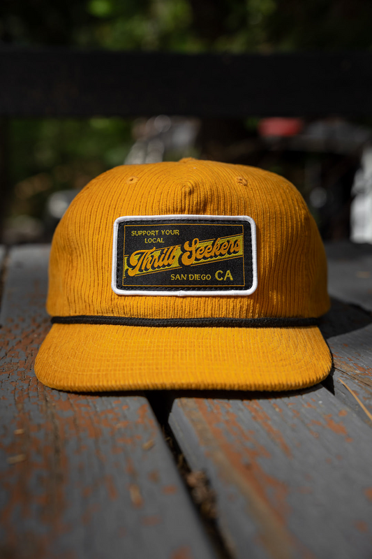 The Local Cord Cap – Yellow