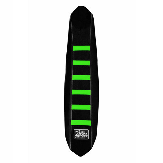 Kawasaki 19-25 KX450F / 21-25 KX250F BLACK/BLACK/GREEN RIBBED