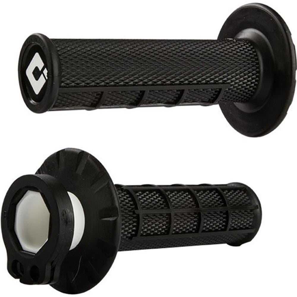 ODI MX HALF WAFFLE LOCK ON GRIP BLACK 2T / 4T