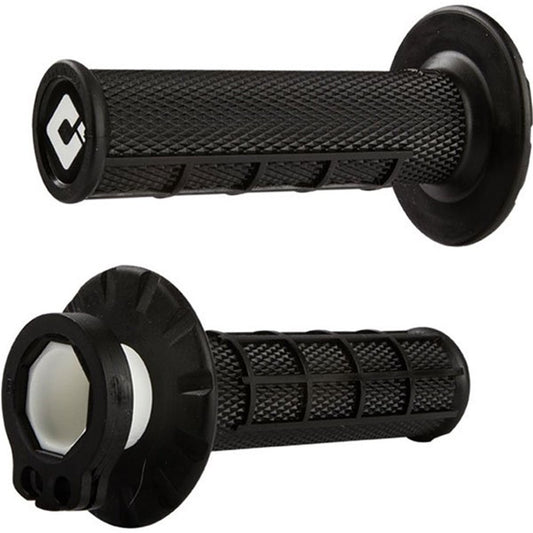 ODI MX HALF WAFFLE LOCK ON GRIP BLACK 2T / 4T