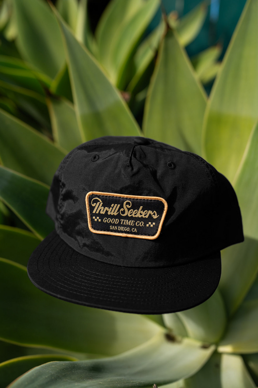 Thrill Seekers Billboard Traveler Cap – Black