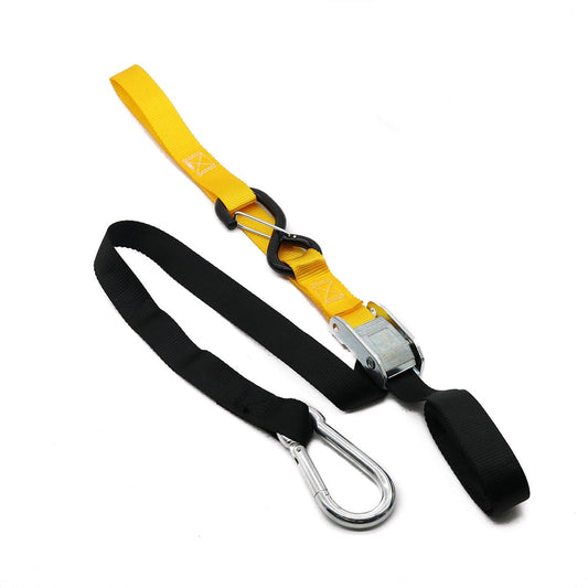 KMX 25mm TIE DOWN SNAP HOOk BLACK / YELLOW
