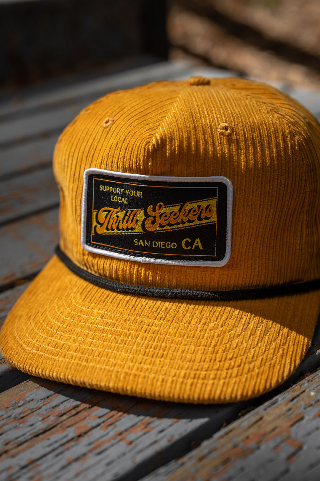 The Local Cord Cap – Yellow