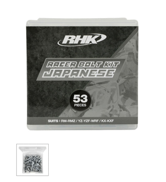 RHK Japanese Racer Bolt Kit - 50 Pieces