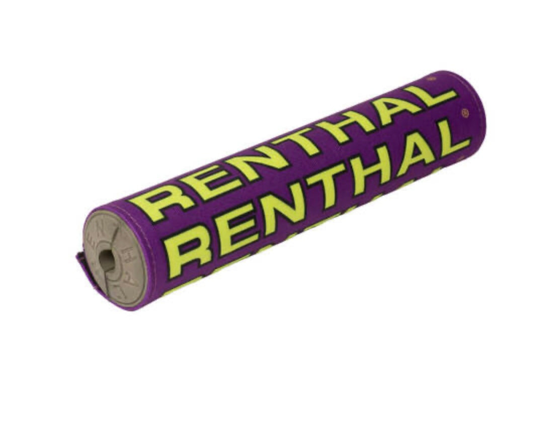 Renthal Purple/Yellow Vintage Handlebar Pad