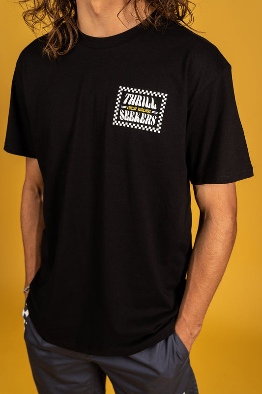Thrill Seekers - Finest Threads Tee - Black