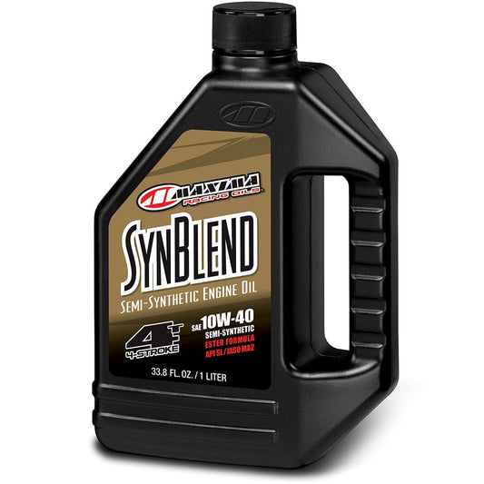 MAXIMA 1L 10W40 MAXUM-4 SYN BLEND 4 STROKE OIL
